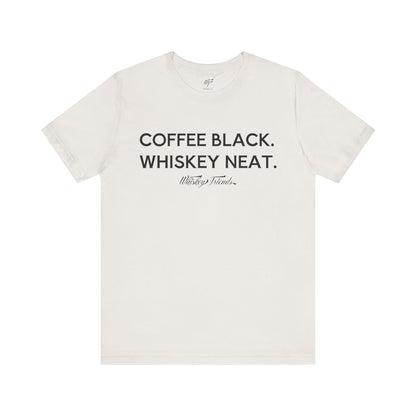 WF Coffee + Whiskey Unisex Jersey Short Sleeve Tee