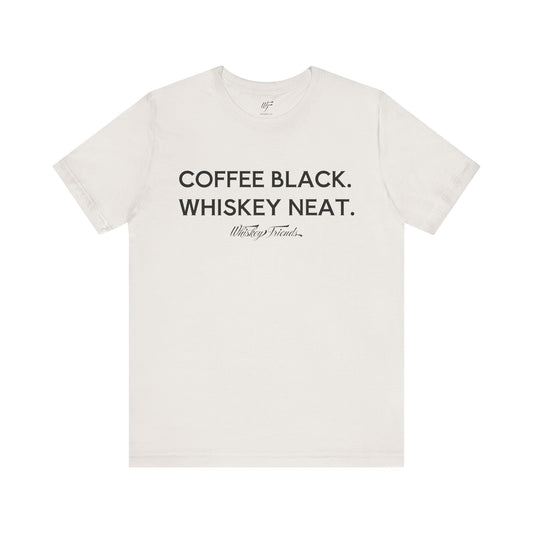 WF Coffee + Whiskey Unisex Jersey Short Sleeve Tee