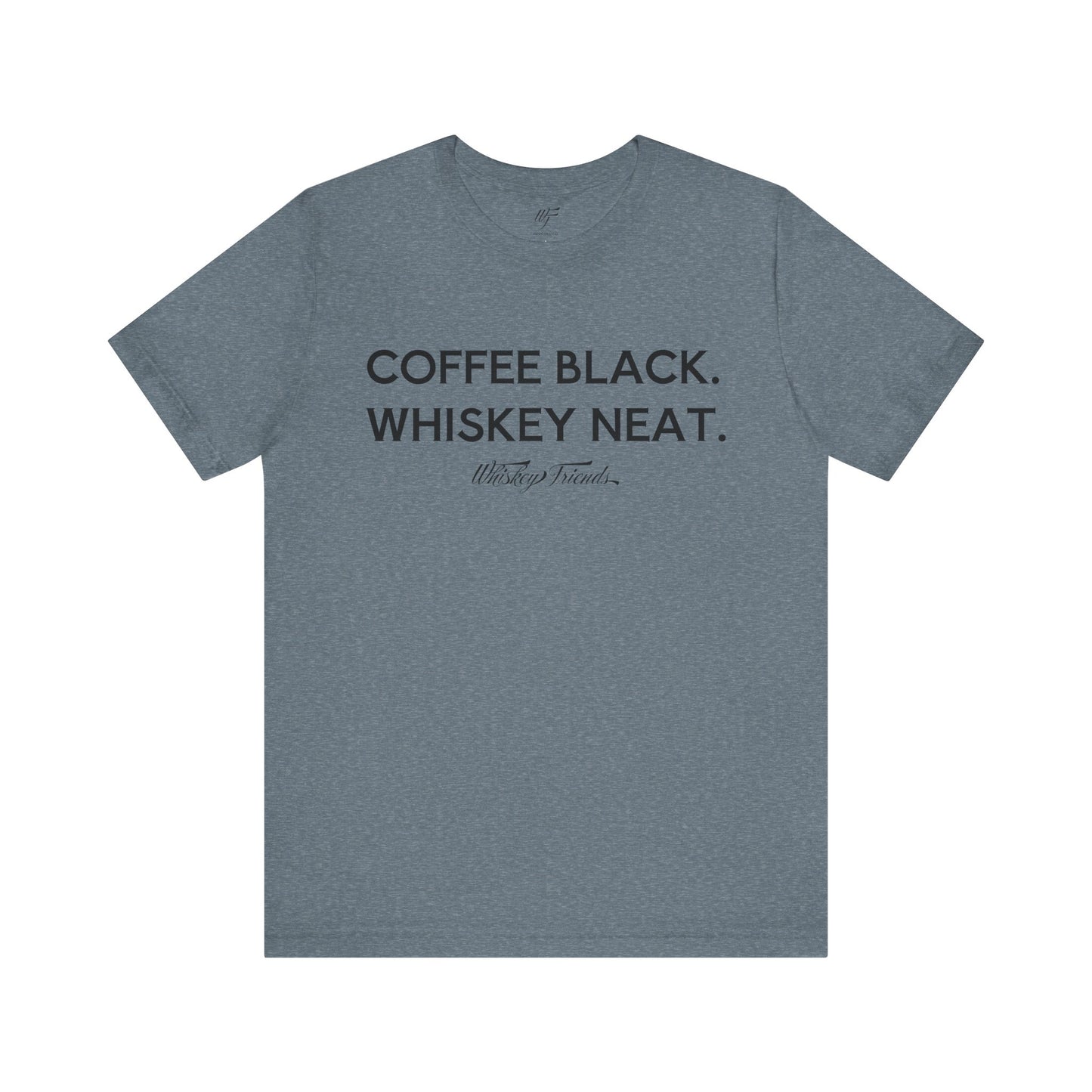 WF Coffee + Whiskey Unisex Jersey Short Sleeve Tee