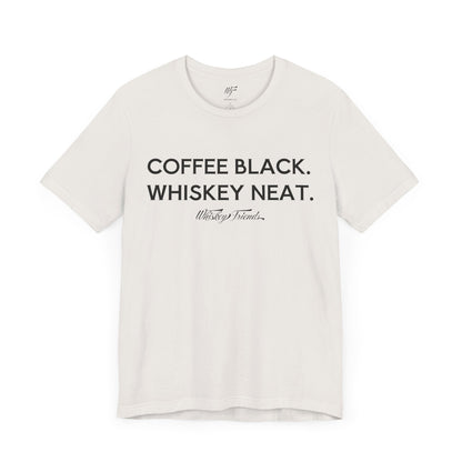 WF Coffee + Whiskey Unisex Jersey Short Sleeve Tee