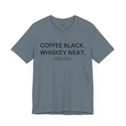 WF Coffee + Whiskey Unisex Jersey Short Sleeve Tee