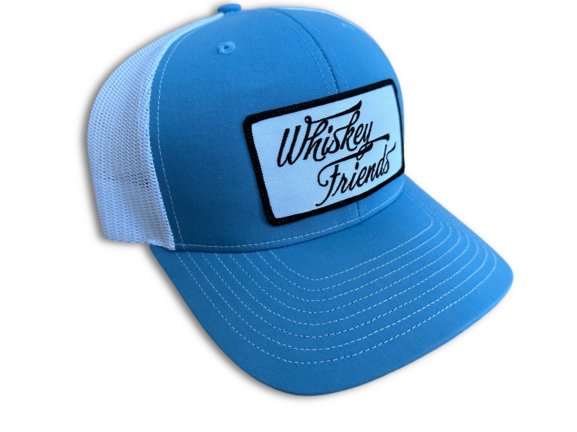 WF Trucker - Joshy Blue – Whiskey Friends Apparel Co.